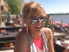Blonde's naughty vacation