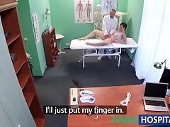 FakeHospital Sexy Aussie tourist with big tits loves doctors cum in pussy
